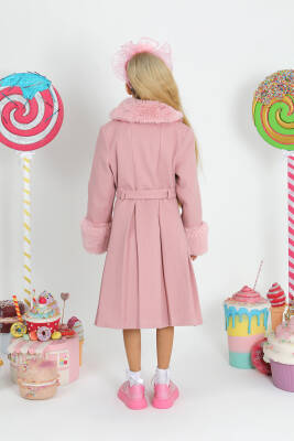 Kız Çocuk Kürk Palto - 10